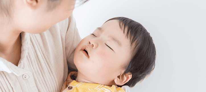 乳児窒息のサイン