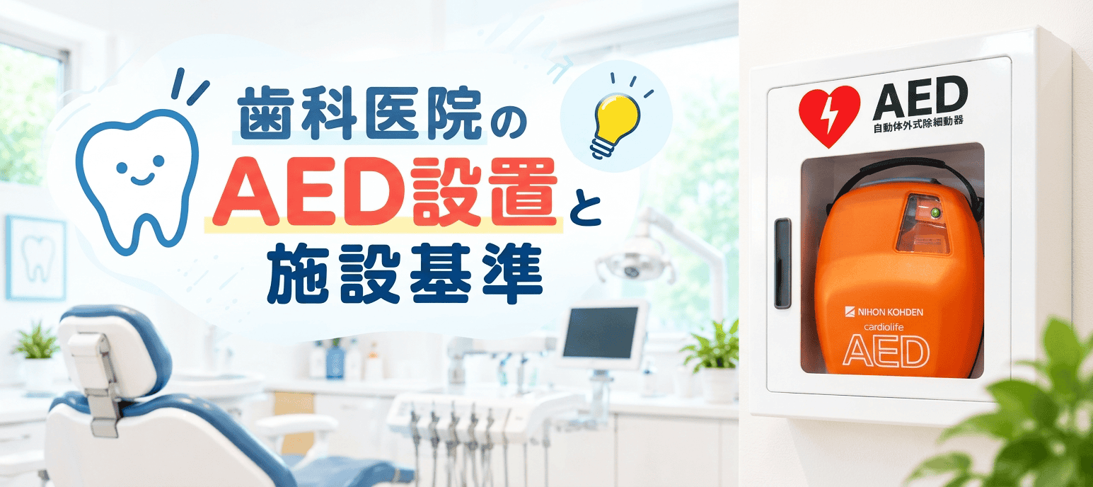 歯科医院のAED設置と施設基準